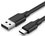 Кабель Ugreen USB Type-C - USB Type-A черный
