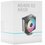Кулер для процессора DEEPCOOL AG400 G2 ARGB [R-AG400-BKAMMG2-G] черный