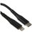 Кабель DEXP Lightning 8-pin - USB Type-C черный 1 м