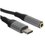 Кабель   Hoco USB Type-C - jack 3.5 мм черный