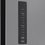 Side-By-Side refrigerator   Aceline SBS45AKA gray