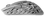 Мышь беспроводная/проводная PWNAGE Trinity Gaming Mouse CF [Trinity Gaming Mouse CF Platinum（Cutout/Sides)] серебристый