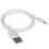 Cable FinePower Lightning 8-pin - USB Type-A white 0.5 m