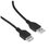 Кабель Cablexpert USB Type-A - USB Type-A черный 3 м