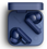 Наушники TWS CMF by Nothing Buds 2 Plus  синий 2025