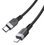 Кабель Hoco Lightning 8-pin - USB Type-C черный