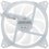 Вентилятор PCCooler F3 T120 ARGB [F3-T120WHAM1-GL] белый