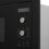 Built-in microwave oven DEXP DBMW-25C900PPJ black