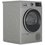 Сушильная машина Bosch WQG1420XME серый