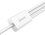 Кабель Baseus Lightning 8-pin, micro USB-B, USB Type-C - USB Type-A белый 1 м