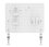 Organizer Aceline Pegboard white
