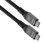 Кабель DEXP USB Type-C - USB Type-C черный 1.5 м