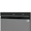 Dishwasher Midea MCFD55S460Si silver