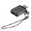 Переходник Ugreen USB Type-C - USB Type-A серый