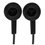 Simli quloqchinlar Aceline FM-3261MIC  qora 2025