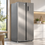 Side-By-Side refrigerator   DEXP SBS4-53AMG silver
