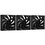 Комплект вентиляторов DEEPCOOL FD12 [R-FD12-BKNPN3-G] черный