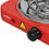Compact electric stove Aceline CS-010r red