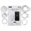 Умная термостатическая головка MOES ZigBee Thermostat Valve PJ-601