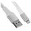 Кабель DEXP Lightning 8-pin - USB Type-A белый 1 м