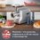 Мясорубка электрическая Moulinex HV10 ME856D32 серебристый