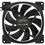 Reversible fan Montech RX 140 PWM  black