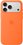 Накладка  Apple Silicone Case для Apple iPhone 17 Pro Max оранжевый