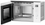 Встраиваемая микроволновая печь Hotpoint MF25G WH H белый