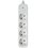Сетевой фильтр Intro SFE415-W белый