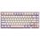 Клавиатура  проводная + беспроводная WOBKEY Rainy75 Pro цвет фиолетовый