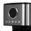 Кофеварка капельная BQ CM1007 Steel-black серебристый