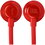 Проводные наушники JBL Tune 305C  красный 2024