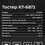Тостер Kitfort КТ-6872 белый