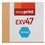 Картридж лазерный EasyPrint LC-EXV47C голубой