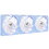 Комплект вентиляторов Thermaltake CT140 EX ARGB Sync Hydrangea Blue [CL-F197-PL14BU-A] голубой
