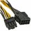 Кабель для блока питания FinePower PCI-E 6+2pin(F) - PCI-E 8pin(M)