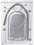 Washing machine Samsung WW80AGAS26AELD white