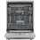 Посудомоечная машина Midea MFD60S350Si серебристый