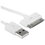 Кабель Aceline 30-pin Apple - USB Type-A белый 1 м