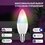 Умная светодиодная лампа HIPER IoT C1 RGB