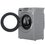 Стиральная машина Haier HW70-BP12959BSE серебристый
