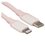 Кабель Ugreen Lightning 8-pin - USB Type-C розовый