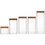 Set of storage jars Aceline AGB-SET
