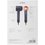 Fen Aceline Super Hair Dryer ko'k/oltinrang