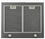 Exhaust hood fireplace Artel 0860 L Prima silver/silver