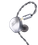 Проводные наушники Fiero Instinct  серебристый