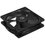 Ventilyator ID-COOLING NO Series [NO-9225-SD] qora