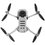 Квадрокоптер DJI Mini 4K Fly More Combo (DJI RC-N1C) белый
