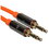 Кабель   DEXP jack 3.5 мм - jack 3.5 мм оранжевый