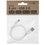 Cable FinePower Lightning 8-pin - USB Type-A white 0.5 m
